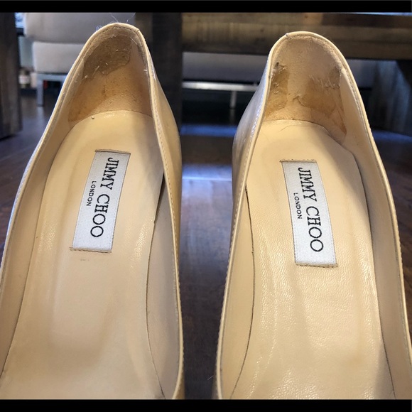 Jimmy Choo nude pumps - Picture 5 of 6